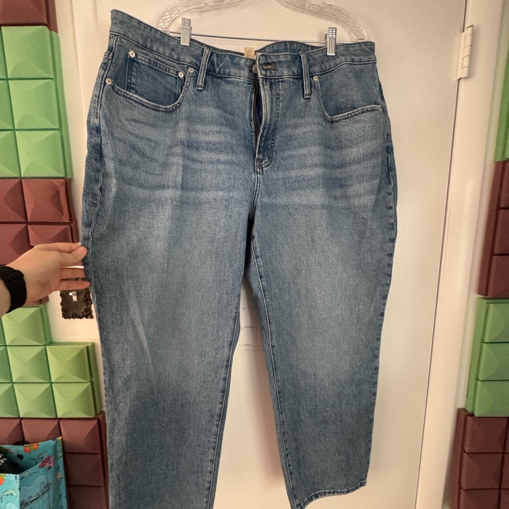 Madewell Curvy Perfect Vintage Straight Jean